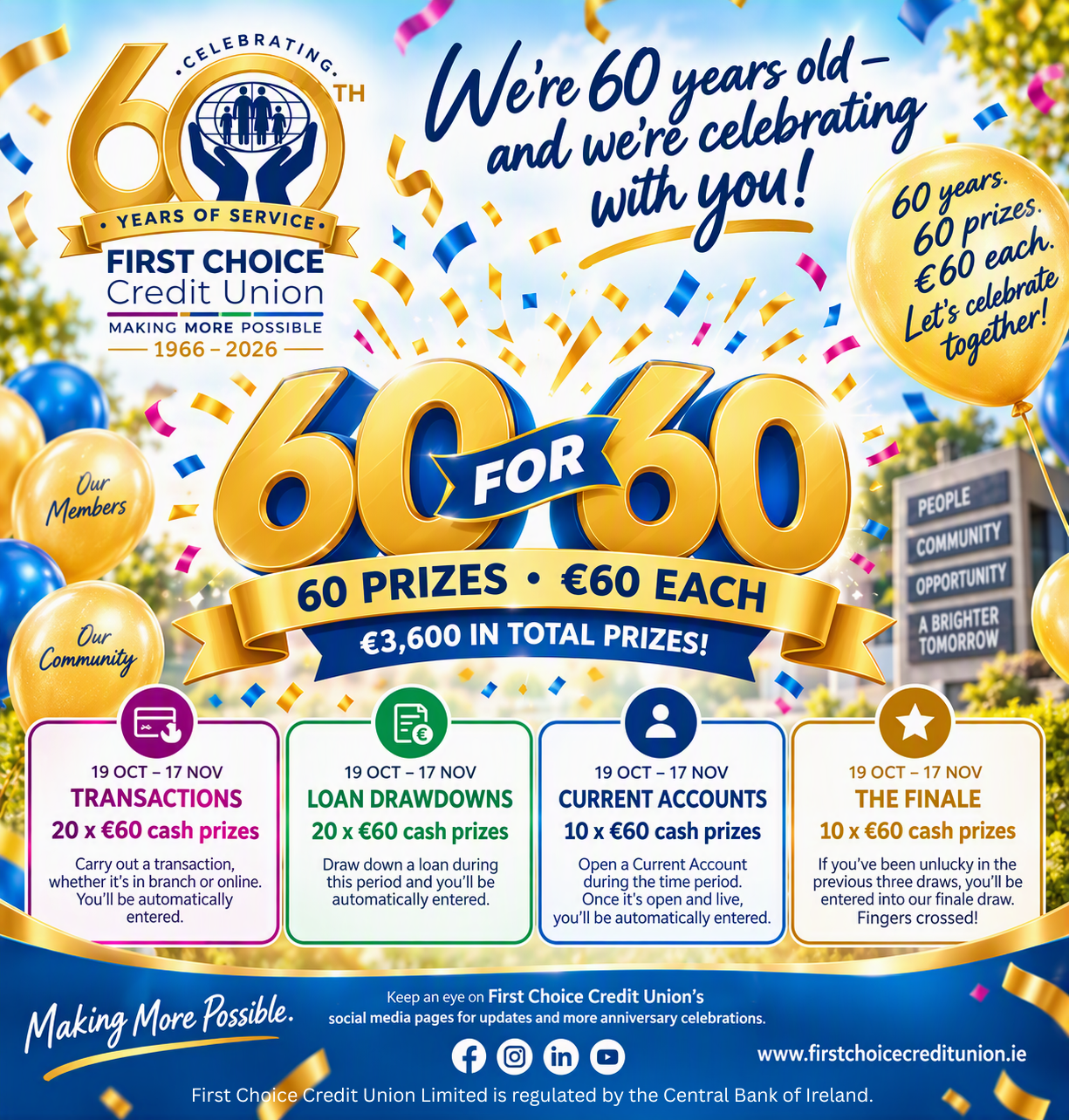 Celebrating 60 Years: Competition